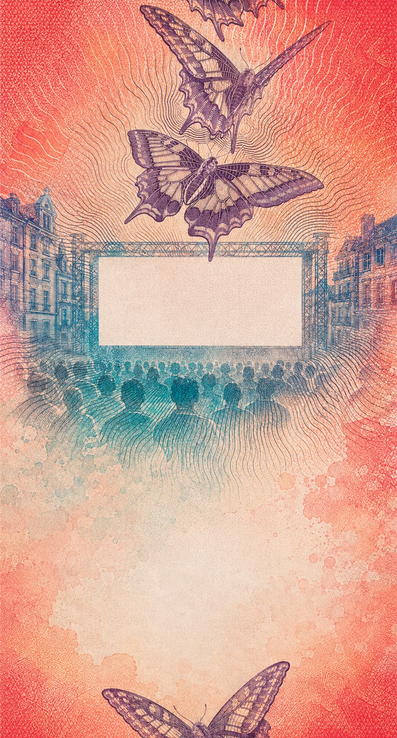Illustration of a 20 CHF banknote (Swiss Franc), featuring Light.