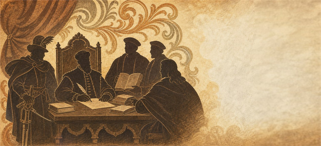 Illustration of a 2,000 HUF banknote (Hungarian Forint), featuring Bethlen among his scholars.