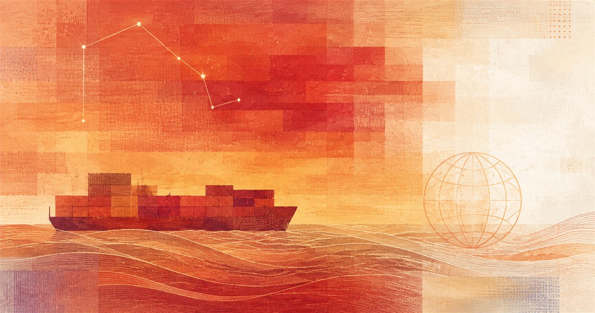 Illustration of a 100 NOK banknote (Norwegian Krone), featuring Ocean trade.