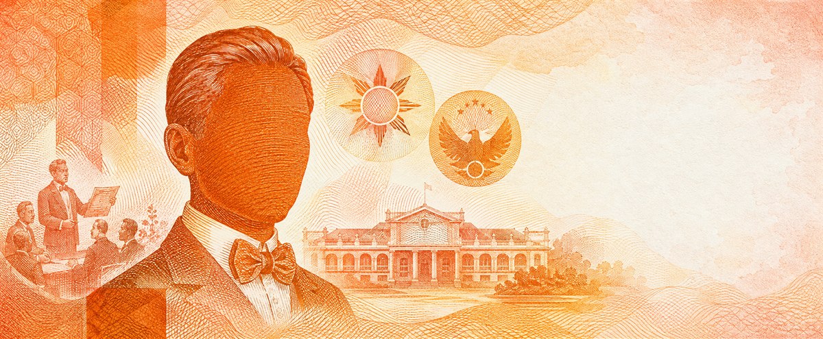Illustration of a 20 PHP banknote (Philippine Peso), featuring Manuel L. Quezon.